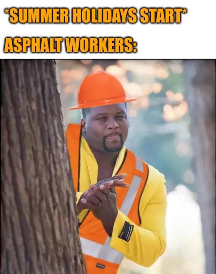 9 ASPHALT WORKERS