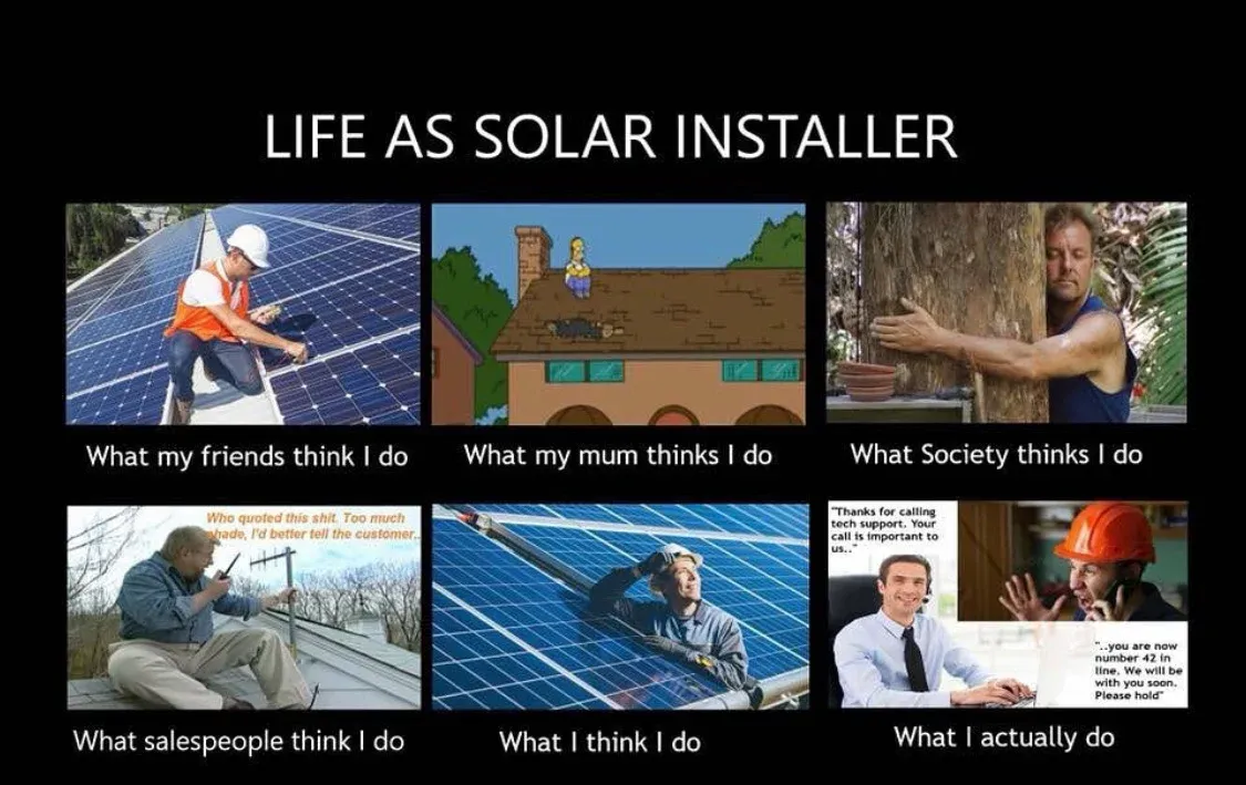 1. LIFE AS A SOLAR PANEL INSTALLER 1