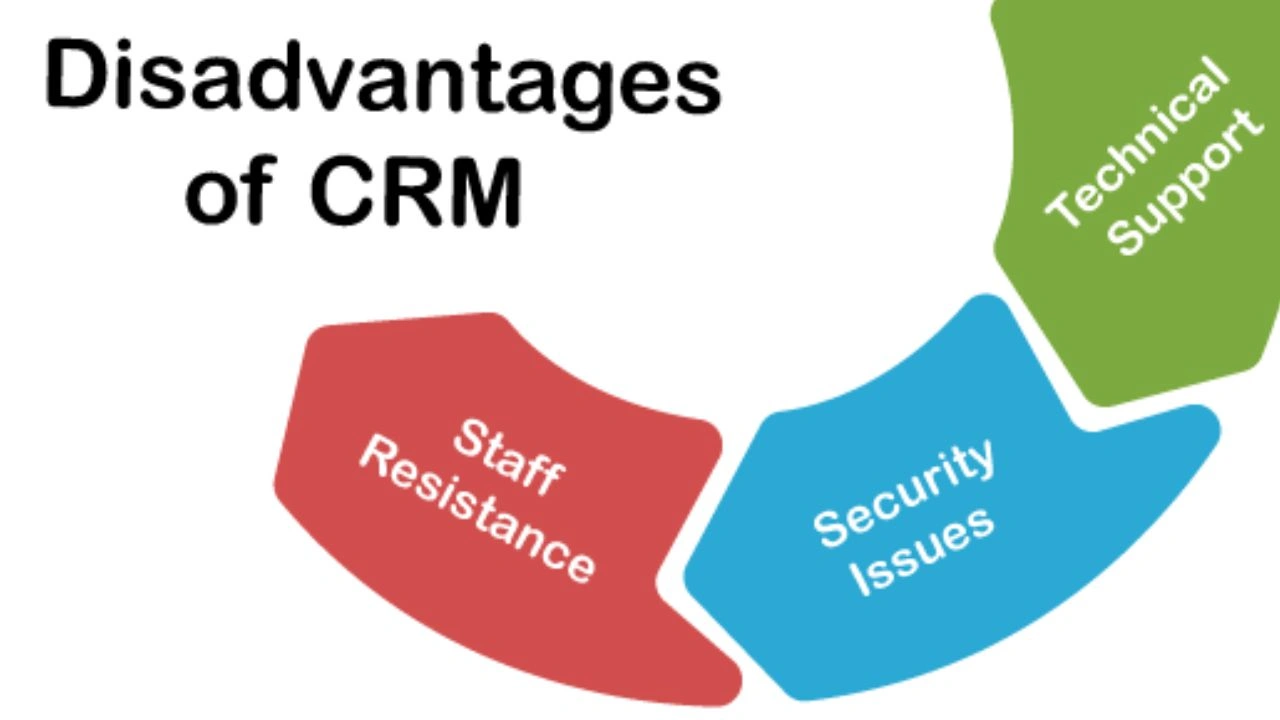 Disadvantages of CRM