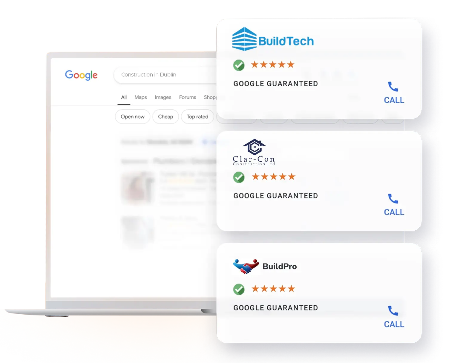 Construction Marketing IE 72 construction arketing ppc tab