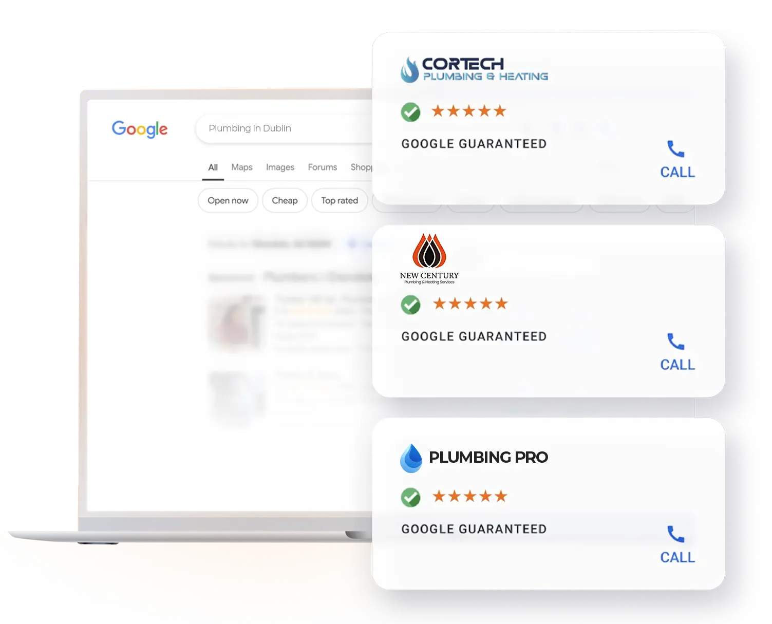 plumber marketing ppc tab