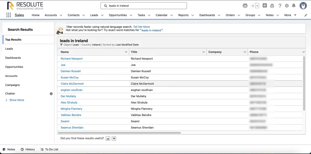 crm setup going solar
