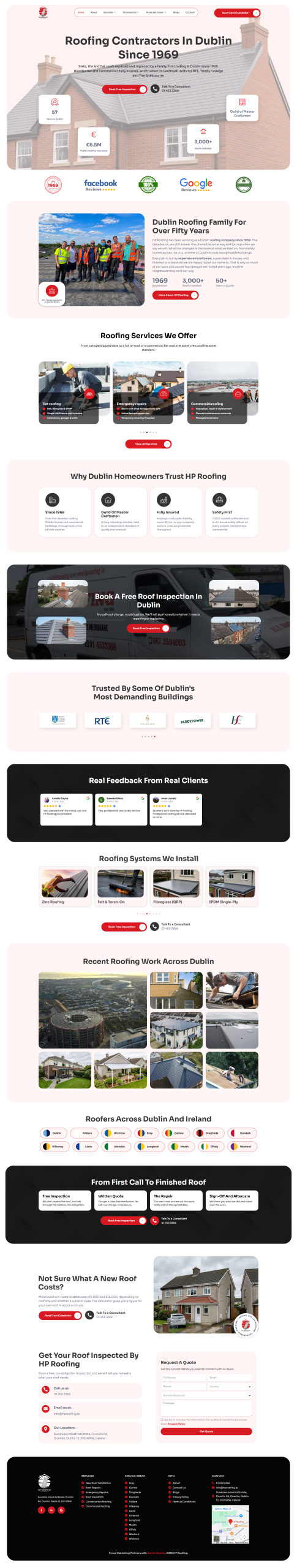 BuildTech.ie full page preview