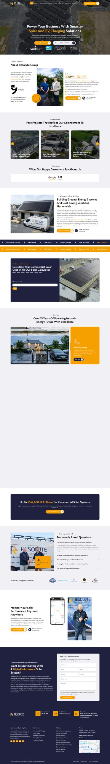Resolute Group full page preview